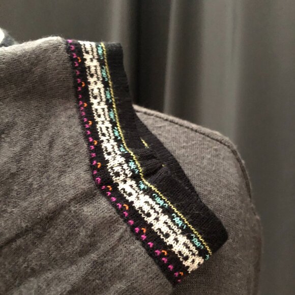 Unique French Design J.J. Garella Elegant & Colourful Cardigan: Size S/M - Picture 7 of 16